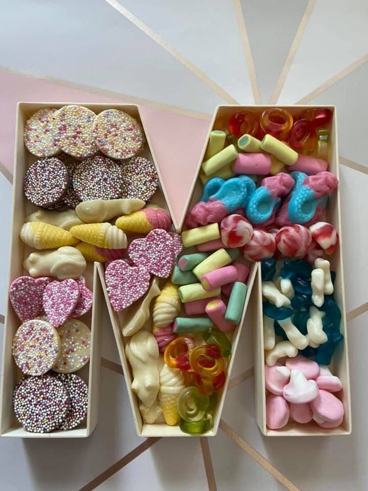Filled sweet letter
