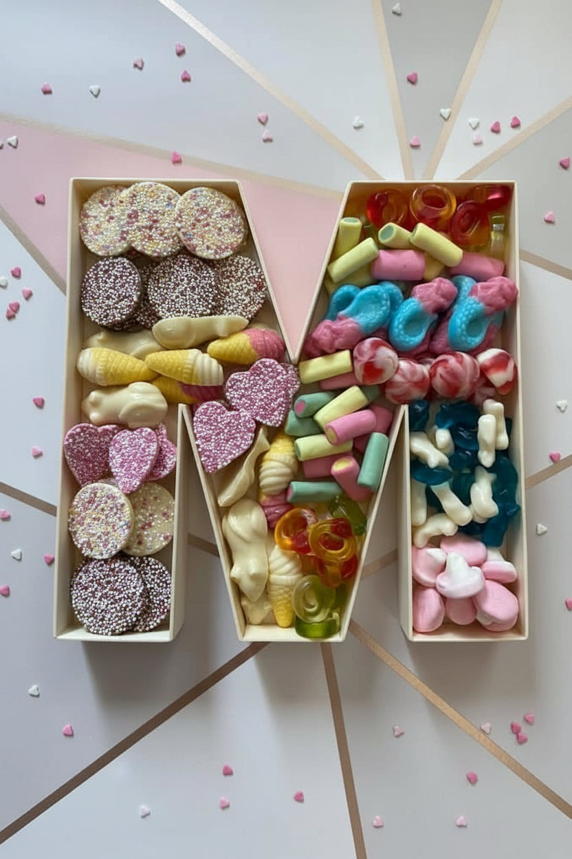 Filled sweet letter