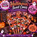 Halloween sweet cones