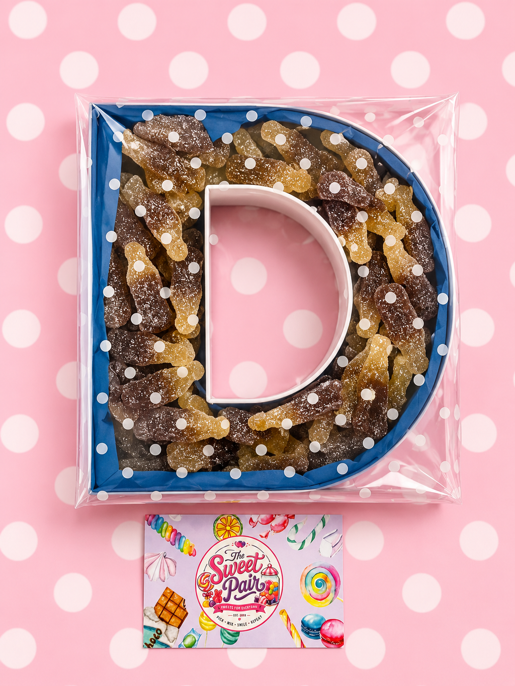 Filled sweet letter